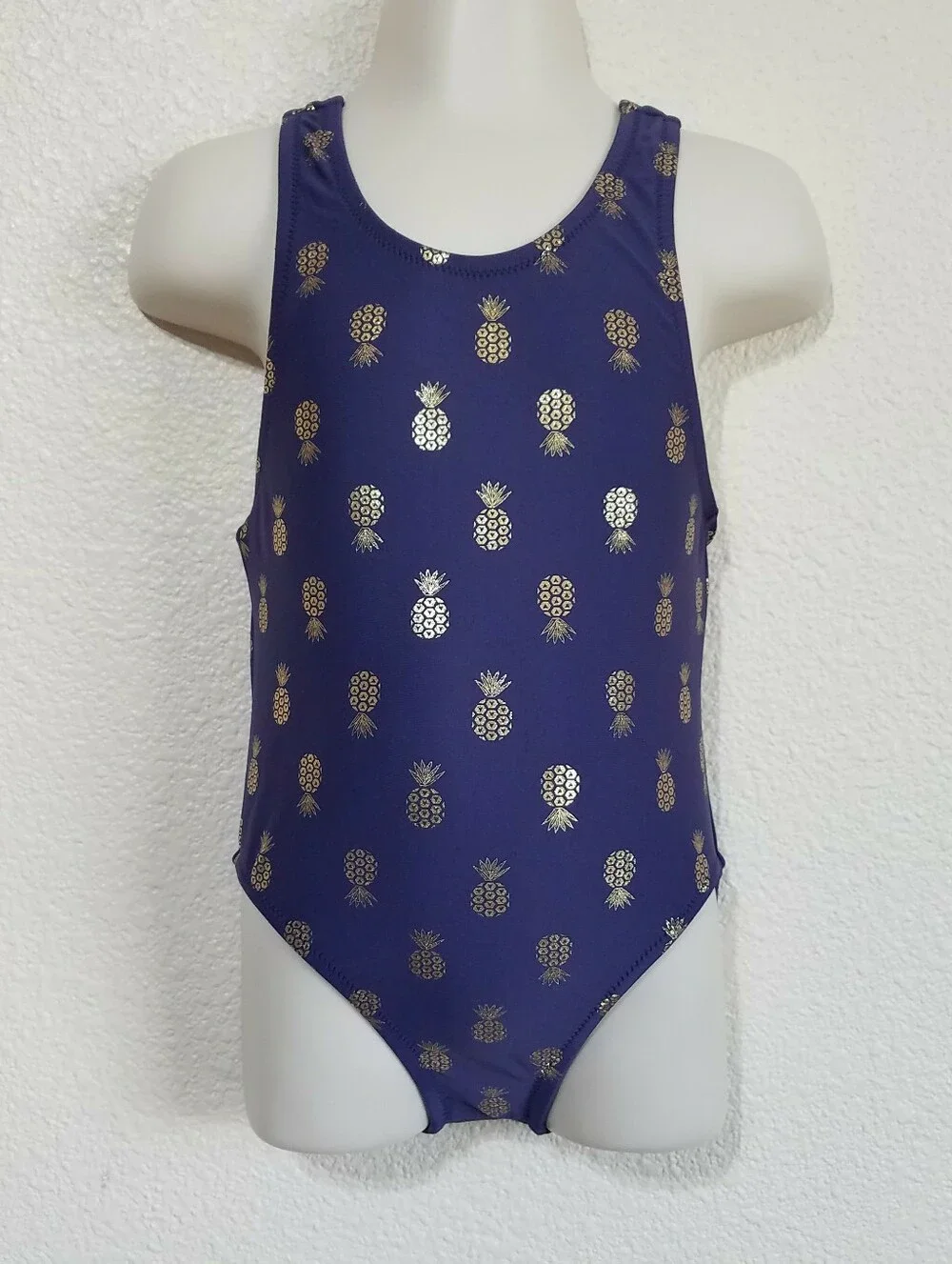 EGG by Susan Lazar Girl's Pineapple Swimsuit